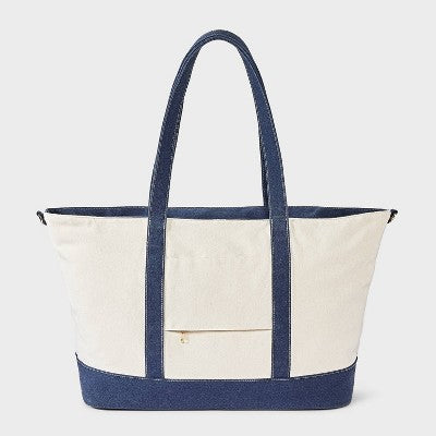 Canvas Weekender Bag - Universal Thread Navy Blue