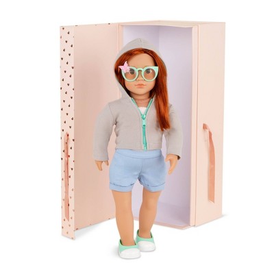 Our Generation Fashion Starter Kit in Gift Box Cambi with Mix & Match Outfits & Accessories 18" Fashion Doll