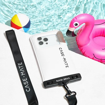 Case-Mate Waterproof Pouch - Black: Dust & Dirt Resistant iPhone Compatible Case