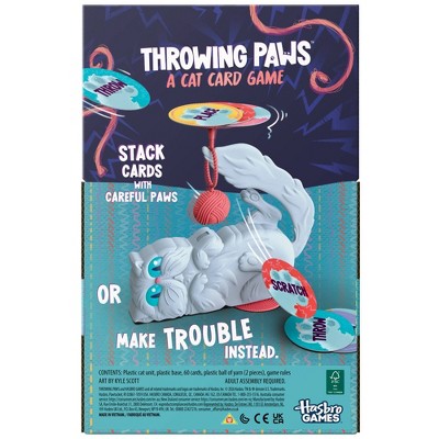 Hasbro Throwing Paws: A Cat Card Game