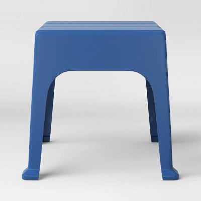 Resin Patio Accent Table Blue - Room Essentials