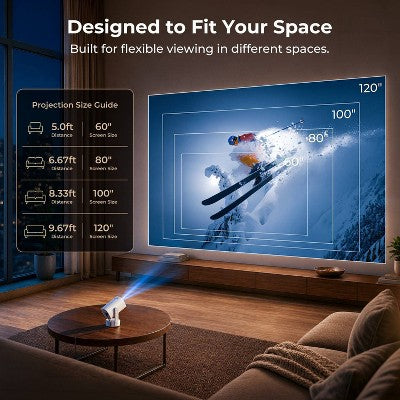 Vankyo Leisure 3W Flip Projector
