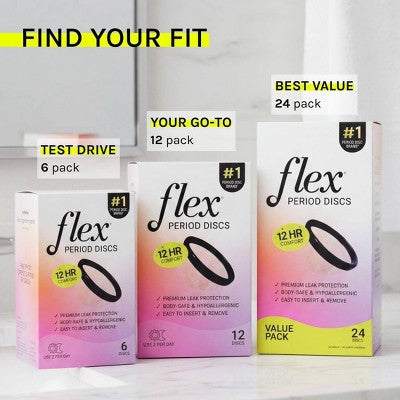 Flex Menstrual Discs - 6ct