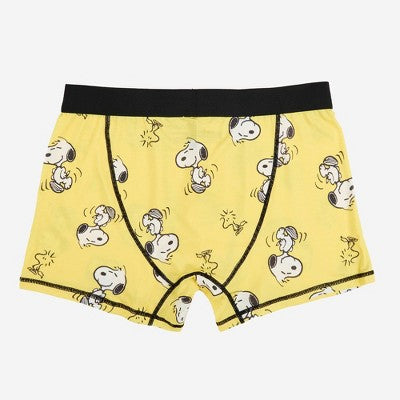 Men's Peanuts Boxer Briefs - Yellow M