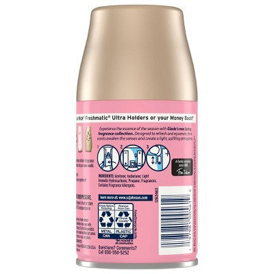 Glade Automatic Spring Scent Air Freshener Room Spray - Watermelon & Cucumber - 6.2oz: Paraben-Free, Disposable, Aerosol, Battery-Powered