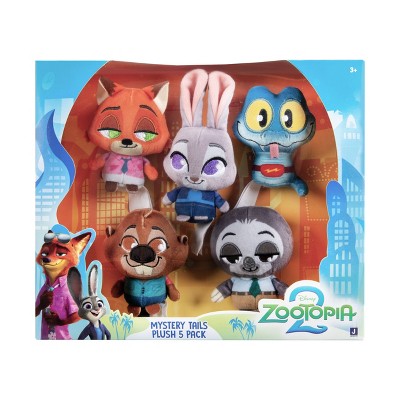 Zootopia Tiny Tales Mini Plush Animal Figures 5pk