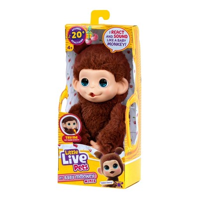 Little Live Pets My Baby Monkey Minis - Chikki Cherry