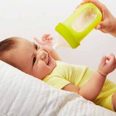 Boon NURSH Silicone Bottle Nipples - Fast Flow - 3pk