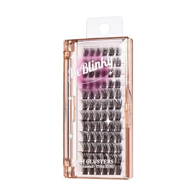 BeBlinky False Eyelash Clusters - Wide Band 03, Wispy, 9-16 mm - 72ct