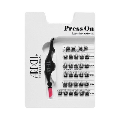 Ardell Press-On Faux Mink Natura False Eyelashes - 30pc