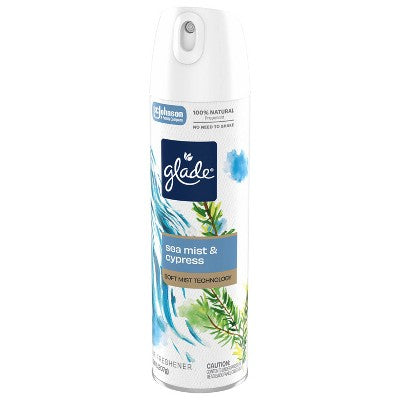 Glade Aerosol Air Fresheners - Sea Mist & Cypress - 7.3oz