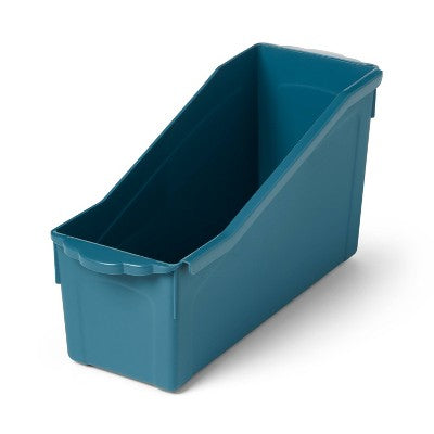 Book Storage Bin Deep Sea Blue, Teacher Supplies - up&up