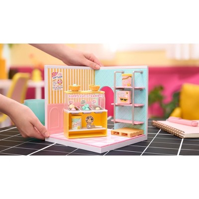 MGA's Miniverse Make It Mini Spaces Ice Cream Shop, Building Set