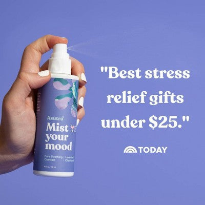Asutra Mist Your Mood Sleep & Room Spray with Lavender & Chamomile Essential Oils - 4 fl oz