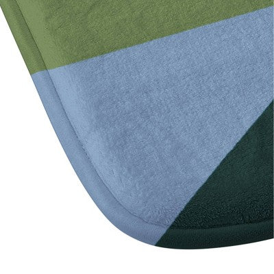 Warm Triangles Bath Rug by Gigi Rosado - society6