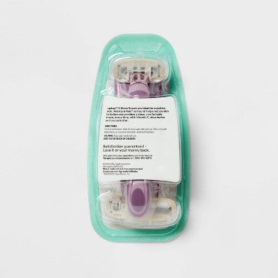 Moisturizing Halo Women's 5-Blade Disposable Body Razors - 3ct - up&up