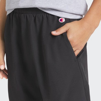 Champion Boys' Stretch Woven Shorts - Black L