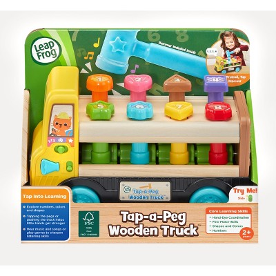 LeapFrog Tap-a-Peg Wooden Truck