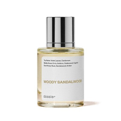 Dossier Women's Perfume - Woody Sandalwood - 50ml: Paraben-Free, Phthalate-Free, Vegan, Spray