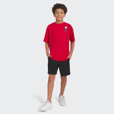 Champion Boys' Oversized Graphic T-Shirt - Red L