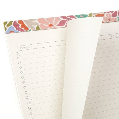 greenroom 8.5"x11" Legal Pad Cream: Notepad for All Occasions, Top Binding, Special Rule, Off-White Paper Basics