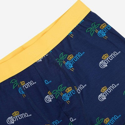 Men's Corona Boxer Briefs - Blue XL