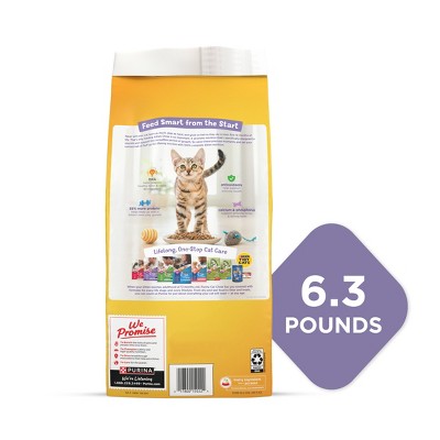 Purina Kitten Chow Nurture Kitten Muscle & Brain DevelopmentChicken Flavor Dry Cat Food - 6.3lbs