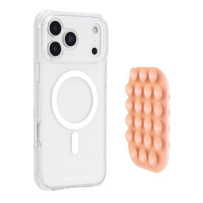 Case-Mate Double-Sided Suction Mount - Peach