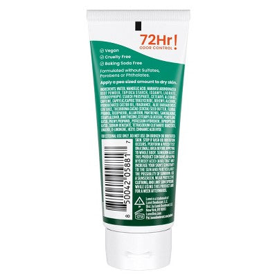Lume Cream Deodorant Tube - Minted Cucumber - Aluminum-Free 2.2oz: Vegan, Body Application Whole Body, Non-Toxic