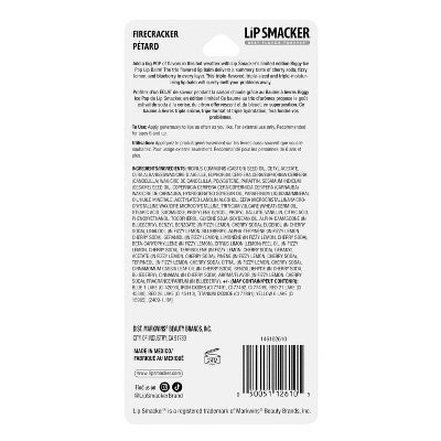 Lip Smacker Biggy Popsicle Lip Balm - Firecracker - 1oz