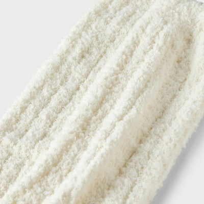 Women's Cozy Slouch Crew Socks - Auden Ivory 4-10