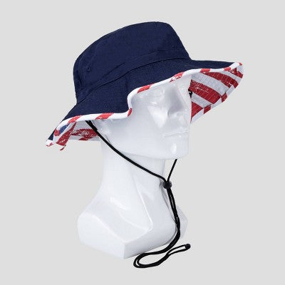 Wemco Men's Reversible Boonie Hat - Navy Blue