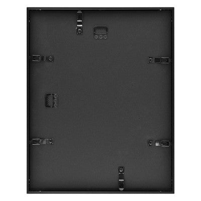 11.3"x14.4" Matted For 5" x 7" Thin Gallery Matted Wall Frame Black - Threshold: Modern Aluminum Wall Decor