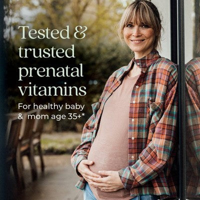 New Chapter Women's 35+ Daily Prenatal Multivitamins with Methylfolate + Choline Tablets - 30 ct