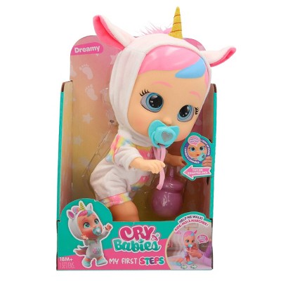 Cry Babies My First Steps Dreamy Baby Doll