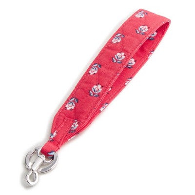 Vera Bradley Hibiscus Bluebell Ditsy Wristlet Strap - Red