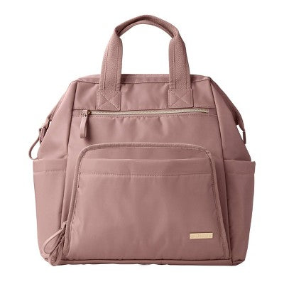 Skip Hop Mainframe Wide Open Diaper Backpack - Dusty Rose