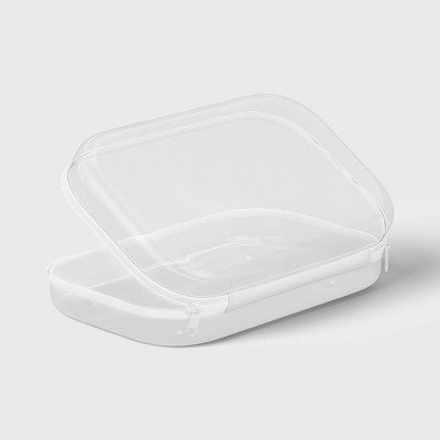 Large Hard Sided Case Clear - up&up