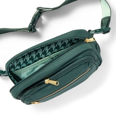 Dog Walker Belt Bag/Crossbody Bag - Green - The Cuddle Collab