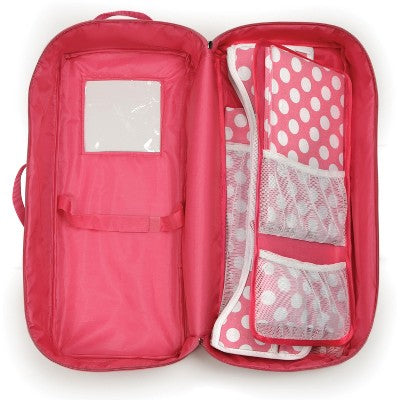 Badger Basket Doll Travel Case with Bed & Bedding (LOCAL PICKUP ONLY)