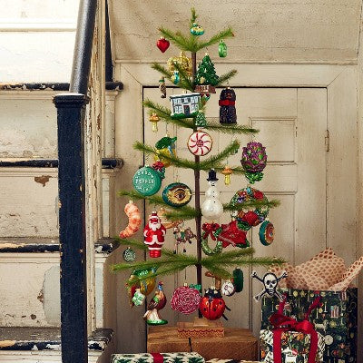 John Derian for Target Glass Skull Ornament