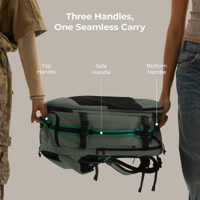 Bagsmart Blast Pro 40L Travel Backpack - Green