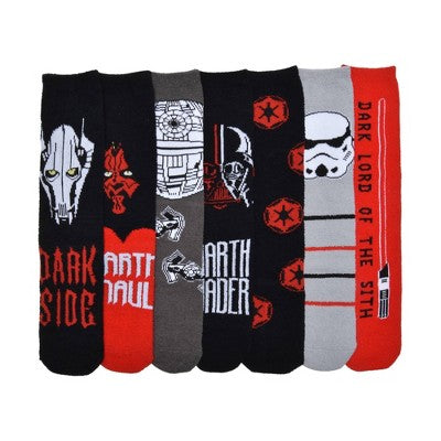 Men's Star Wars Cozy Socks - Red 6-12