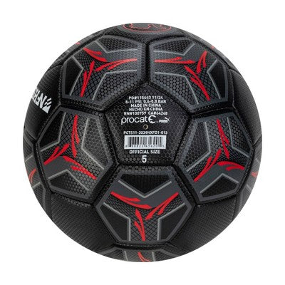 ProCat by Puma Connect NFHS Size 5 Soccer Ball - Black/red
