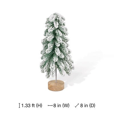 Christmas Tree Frosted Green - Bullseye's Playground