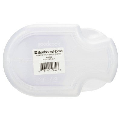 GoodCook Plastic Beverage Dispenser Bottle - 3 Quart - Red: Portable Beverage Server