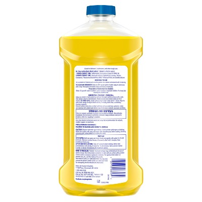 Mr. Clean Lemon Liquid Antibacterial Multi-Surface Cleaner - 41 fl oz