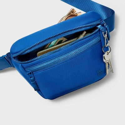 Fanny Pack Faux Neoprene - All In Motion Navy