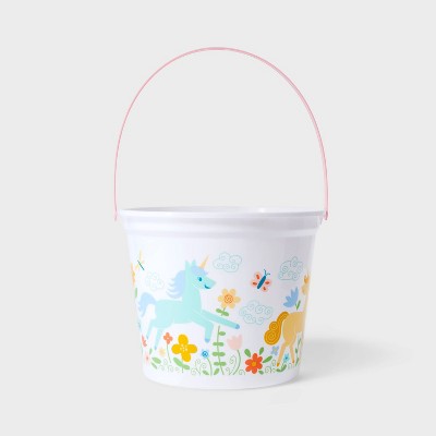 Plastic Easter Unicorn Bucket - Spritz