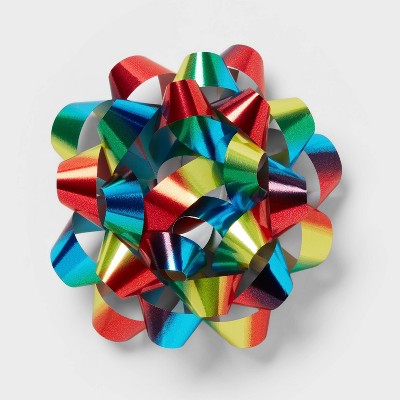 Jumbo Bow Rainbow Ombre Print - Spritz
